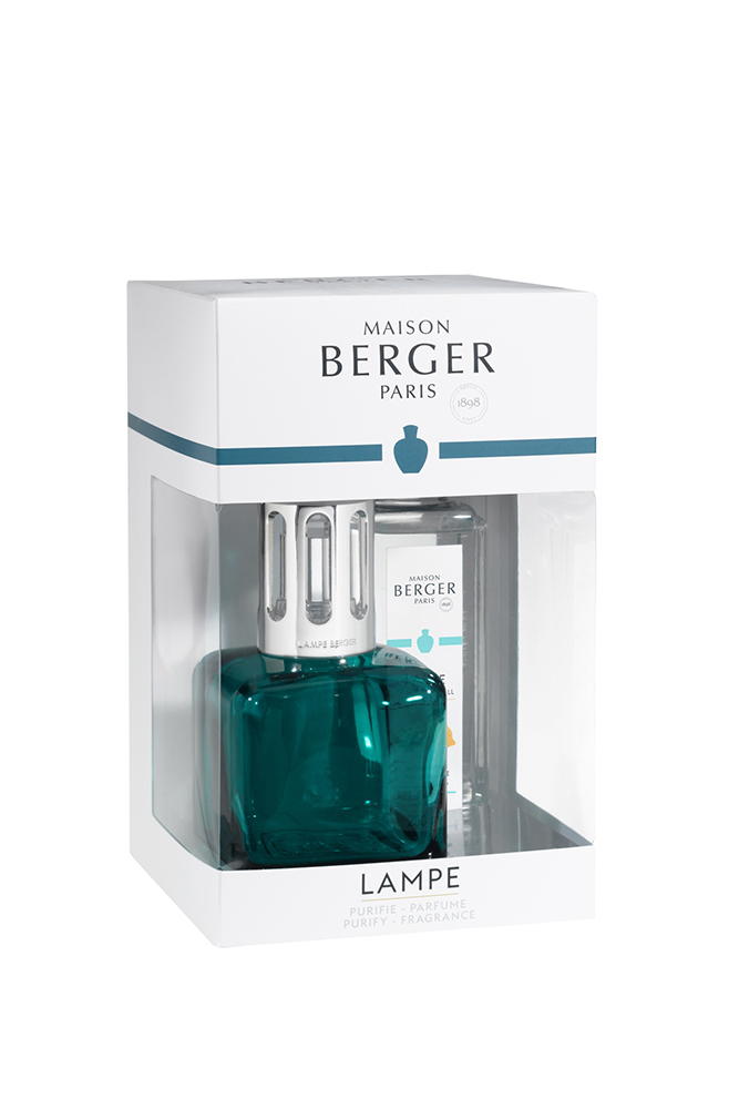 Set Berger lampa catalitica Ice Cube cu parfum Zeste de Verveine
